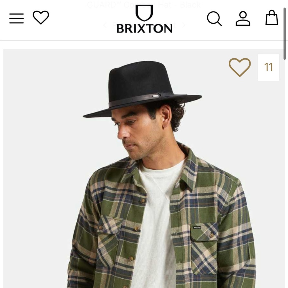 Brixton Cowboy Hat